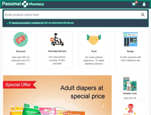 Tablet Screenshot of pasumaipharmacy.com